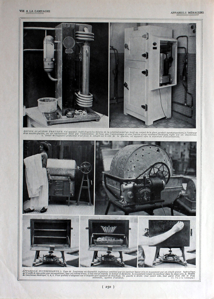 Appareils menagers. Immagine 1926
