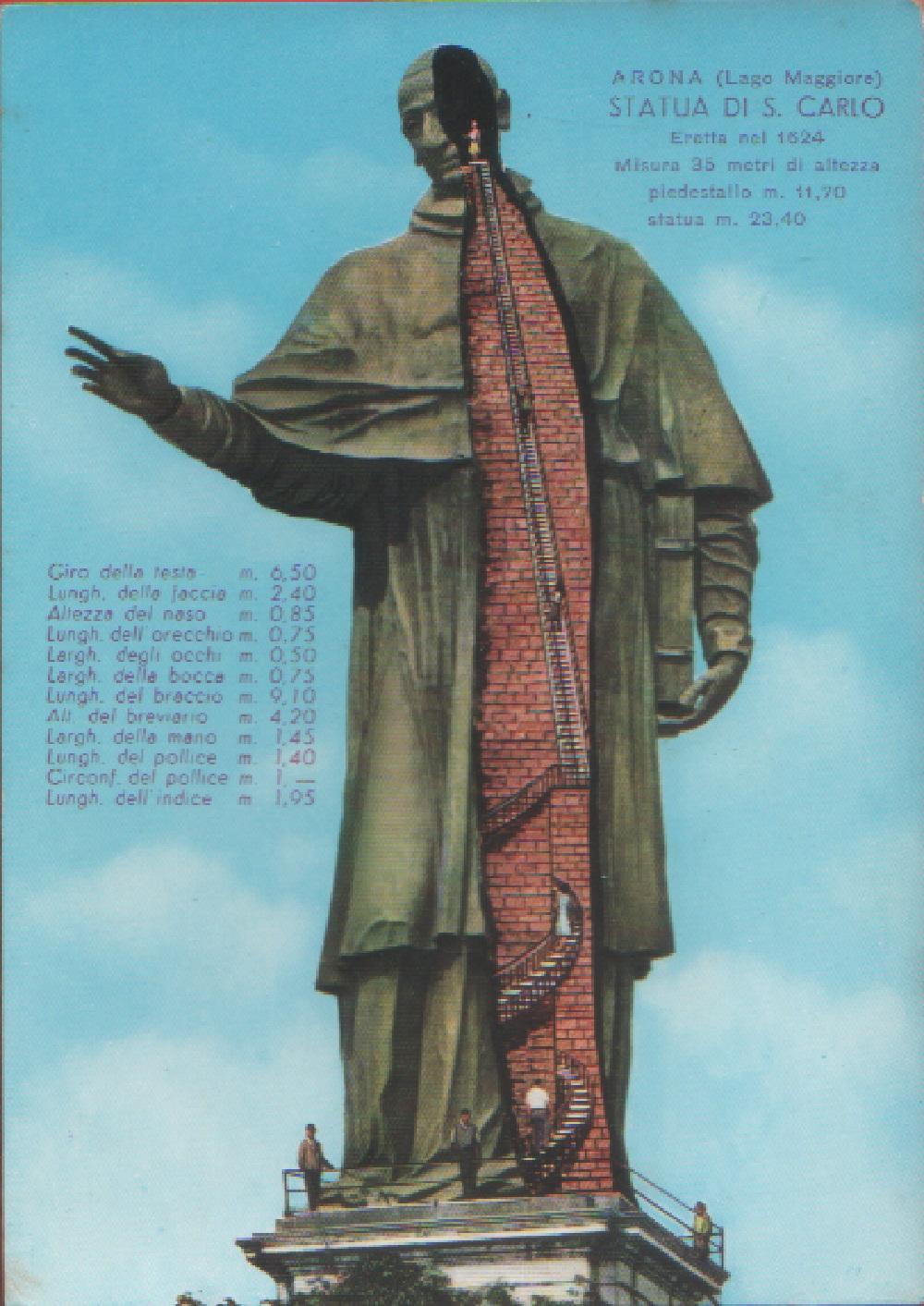 Arona statua di S. Carlo. Non viaggiata