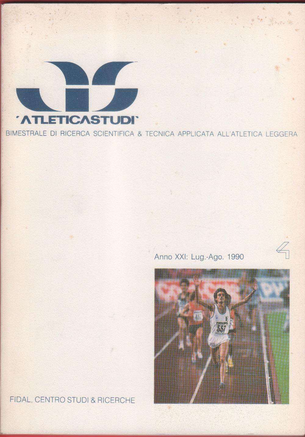 Atleticastudi. Bimestrale Fidal. Luglio-agosto 1990