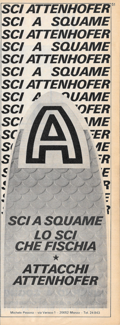 Attacchi Attenhofer - Advertising 1968