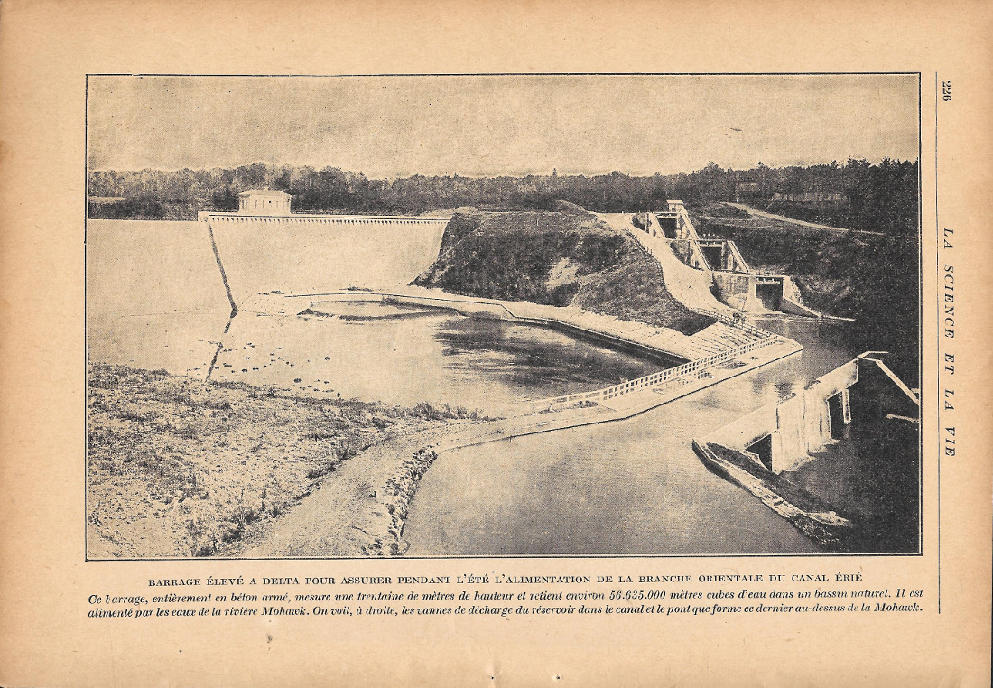 Barrage eleve a delta du canal Erie/Charges statiques des locomotives …