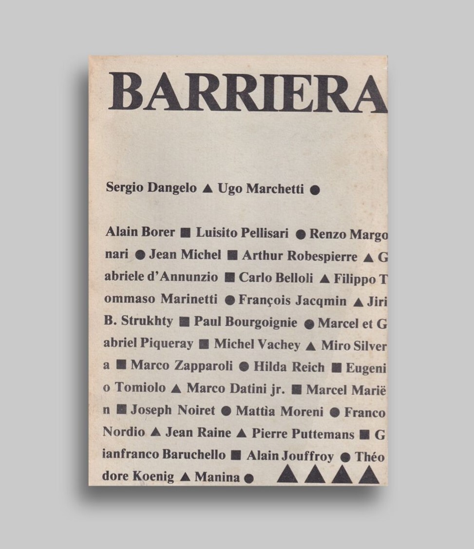 Barriera