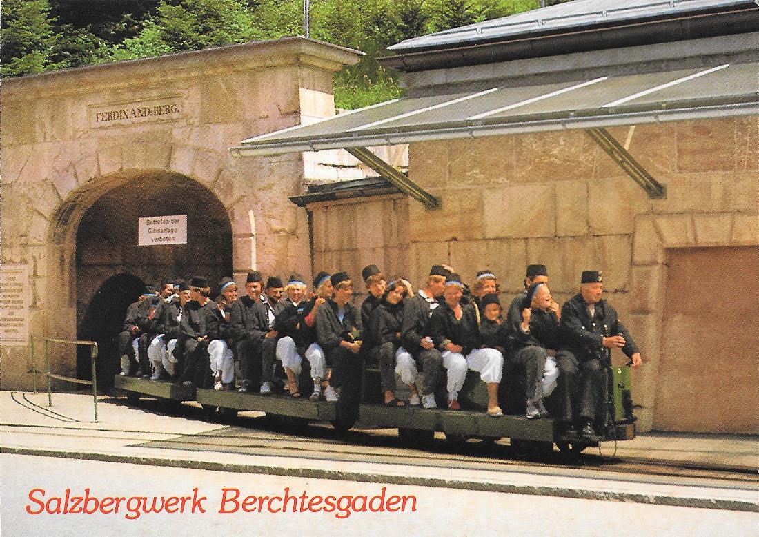 Berchtesgaden. Salzbergwerk. Non viaggiata