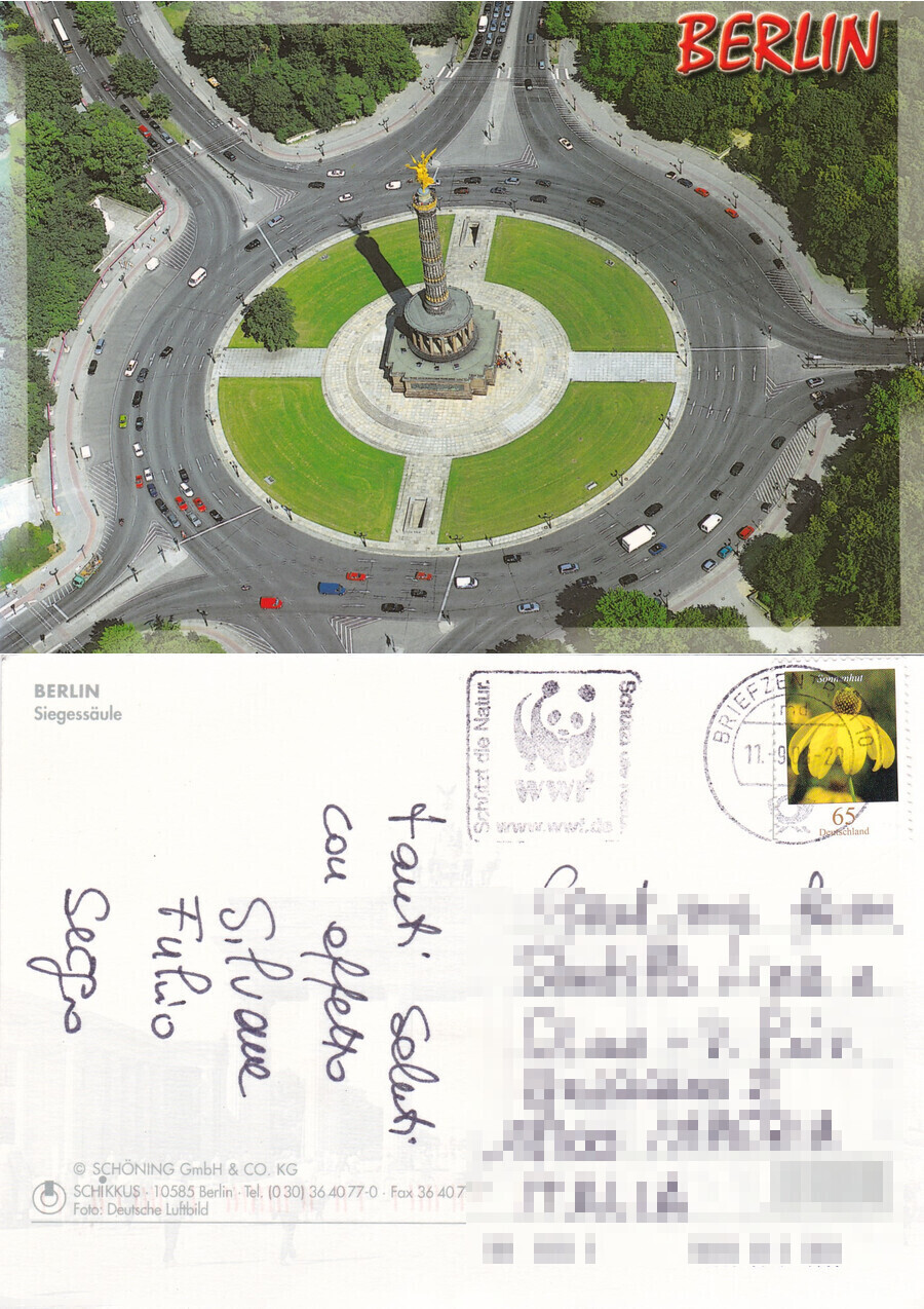 Berlin. Siegessaule - Viaggiata 2008