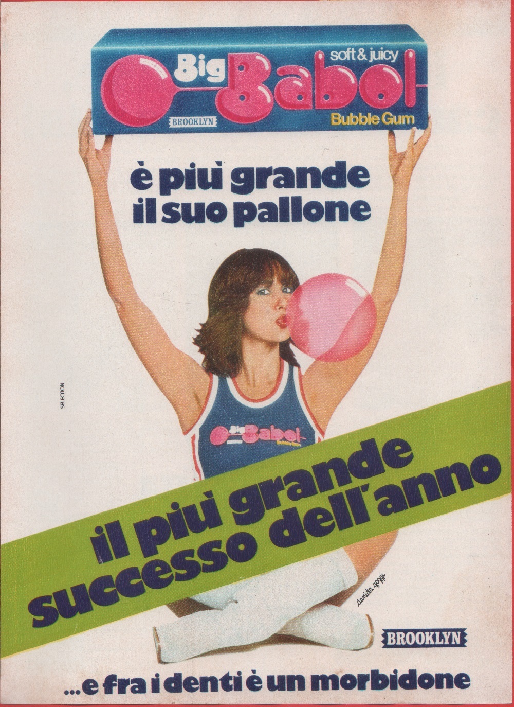Big Babol Brooklyn. Advertising 1980