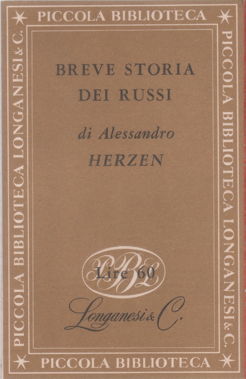 Breve storia dei Russi - Alessandro Herzen