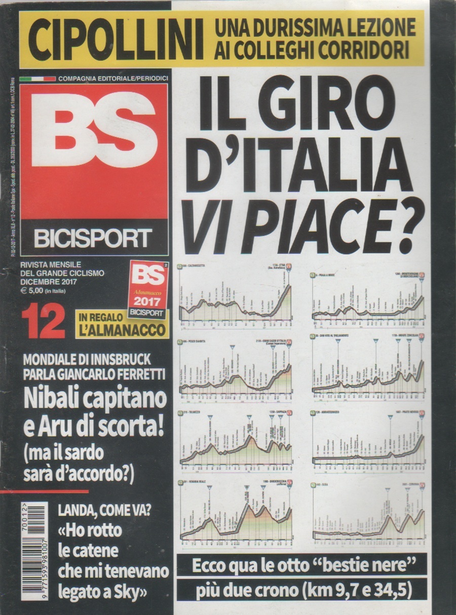BS Bicisport. n. 12 , dicembre 2017