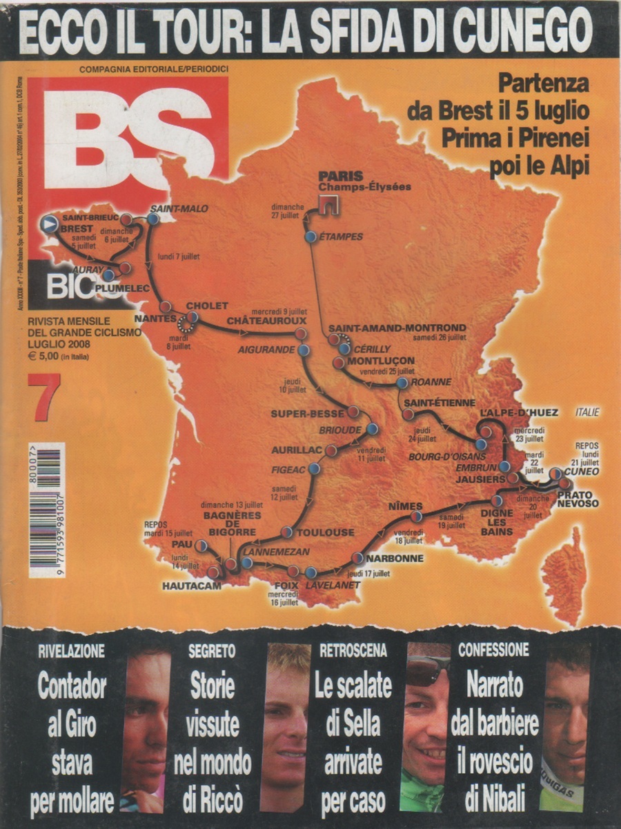 BS Bicisport. n. 7, luglio 2008