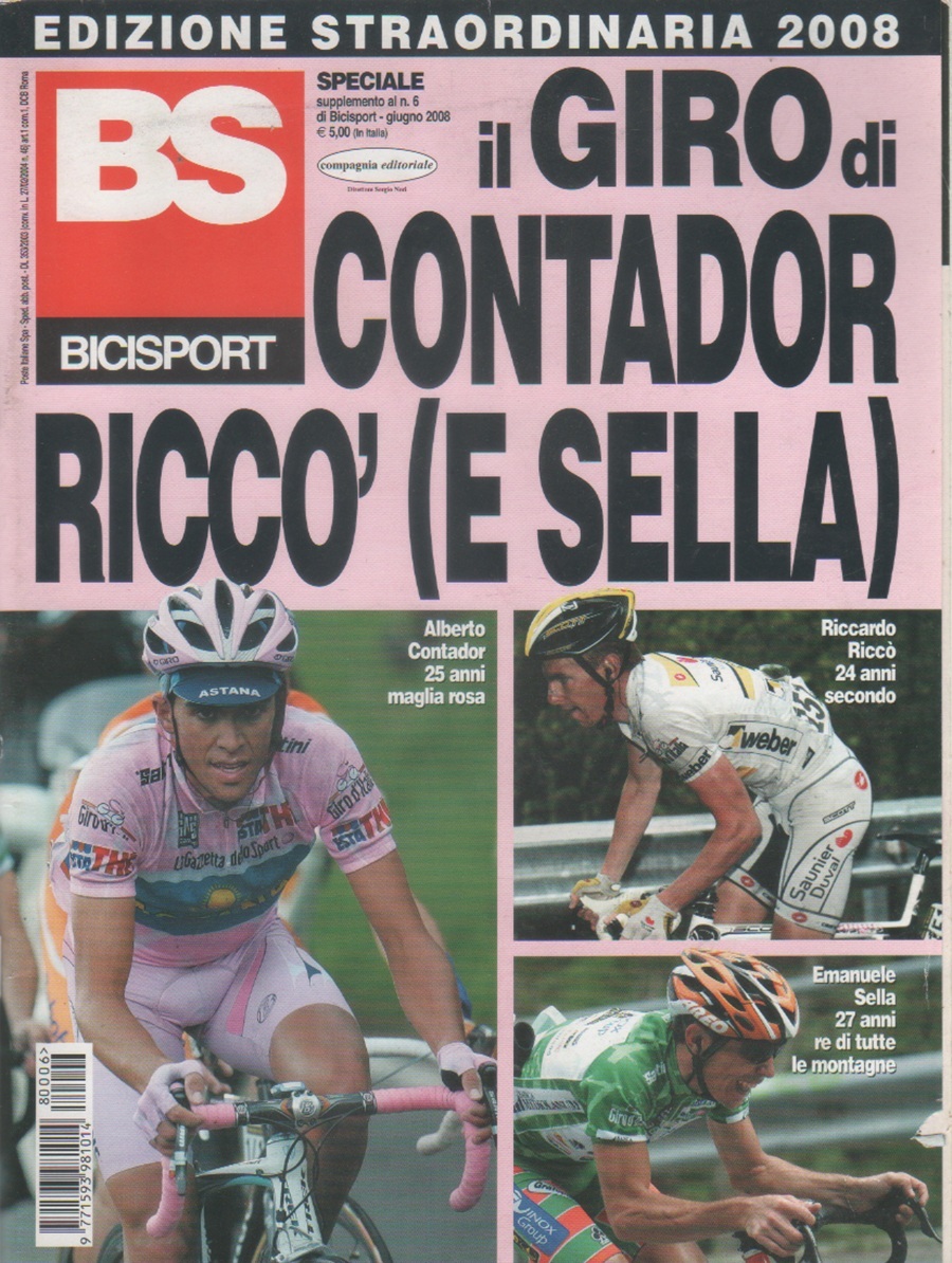 BS Bicisport. speciale giro d'Italia, giugno 2008