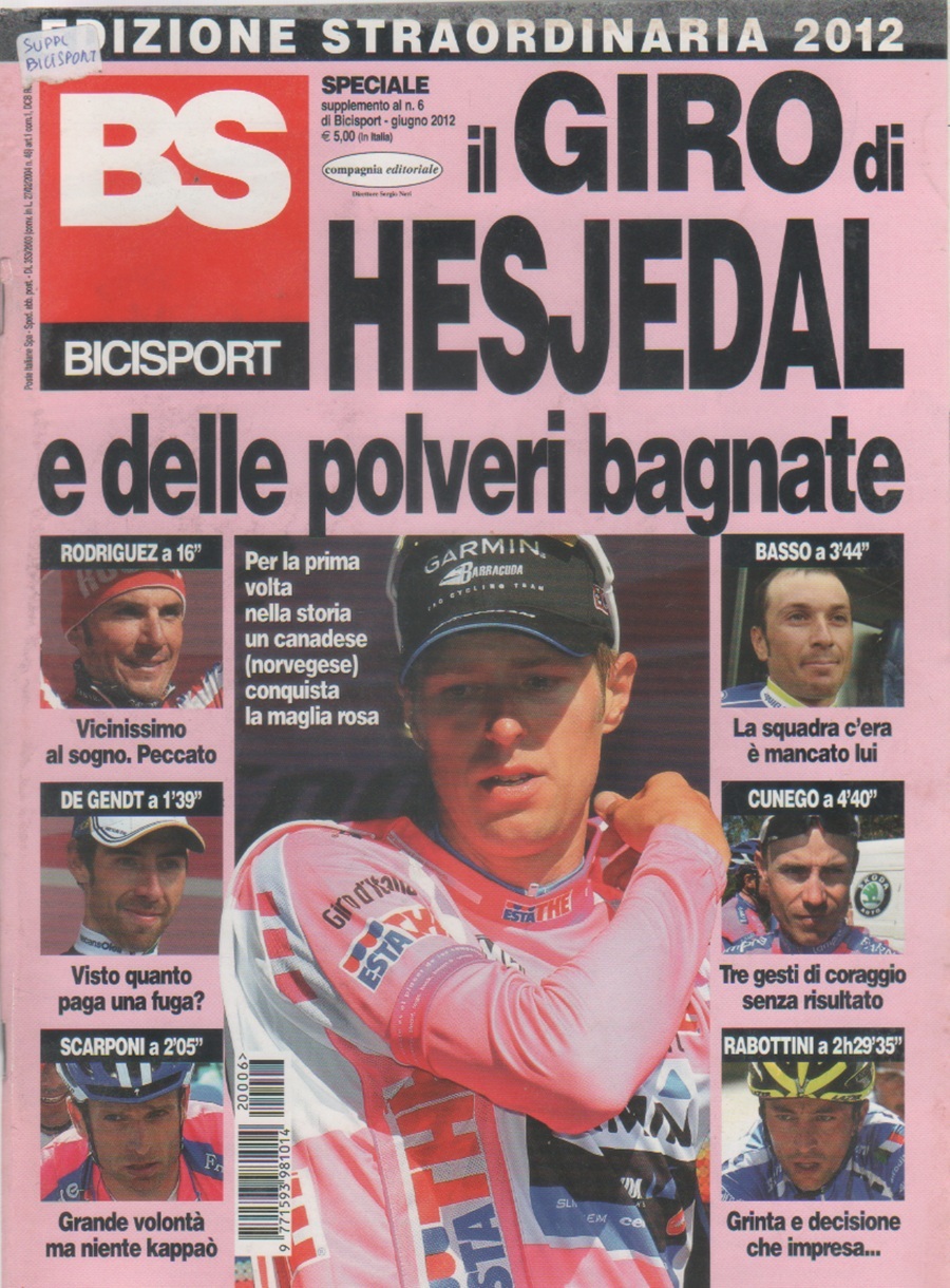 BS Bicisport. speciale Giro d'Italia, giugno 2012
