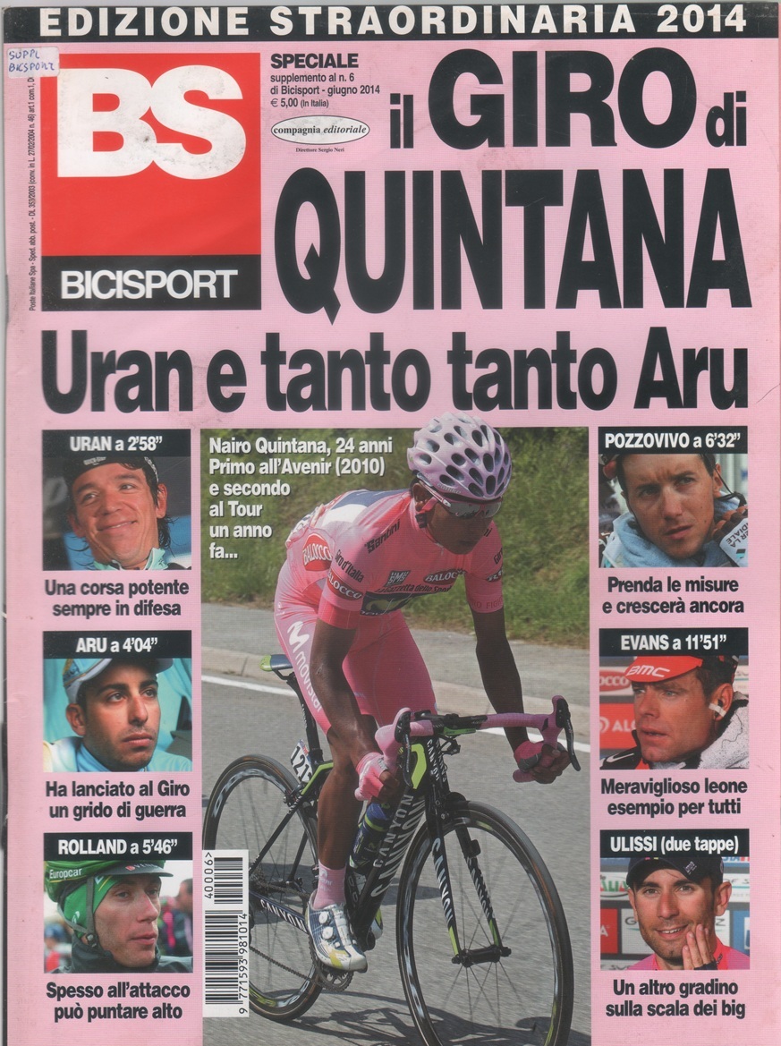 BS Bicisport. speciale Giro d'Italia, giugno 2014