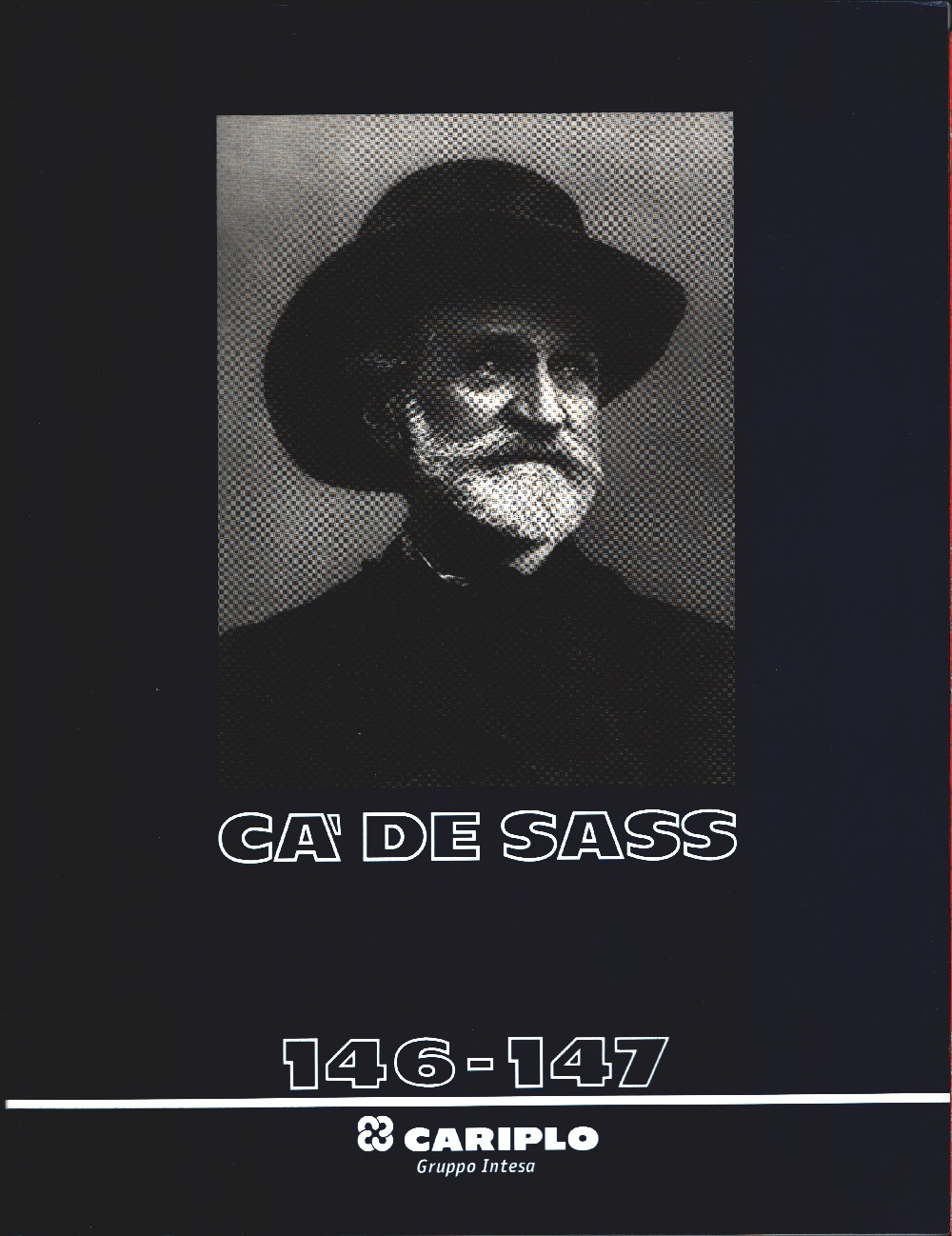 Ca' de sass. Aprile-agosto 2000, numero 146-147