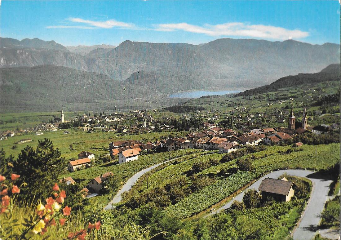Caldaro sul lago. Strada della Mendola con S. Nicolò. Non …