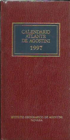 Calendario atlante De Agostini 1997