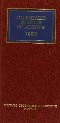 Calendario atlante De Agostini 1998