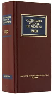 Calendario atlante De Agostini 2003