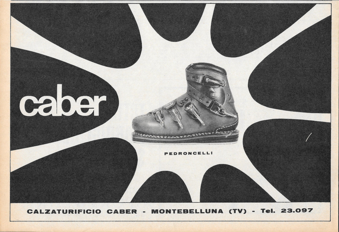 Calzaturificio Caber, Montebelluna - Advertising 1968