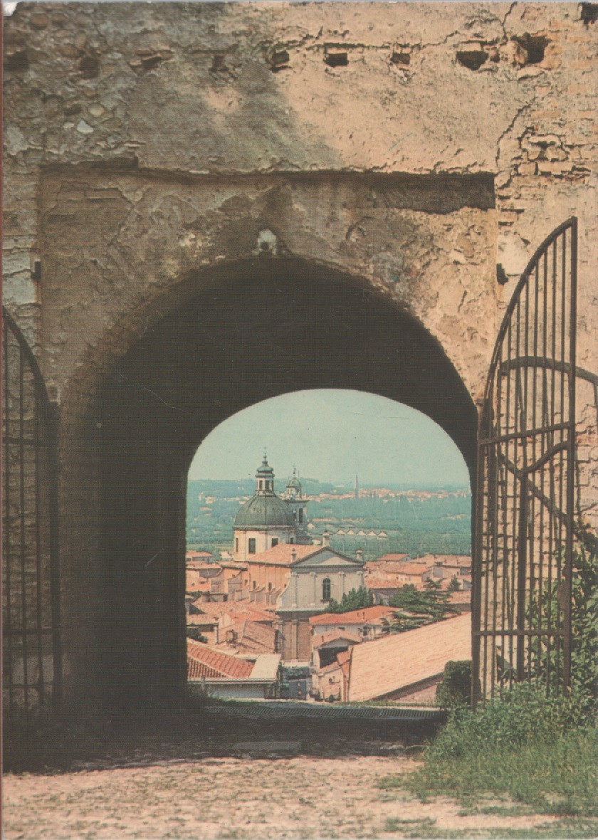 Castiglione delle Stiviere. Basilica di s. Luigi dal castello. Non …