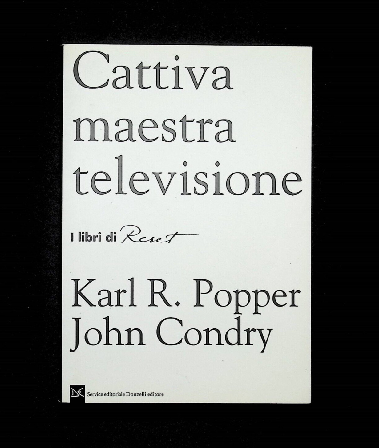 Cattiva Maestra Televisione Libro Popper Condry Donzelli 8879891235