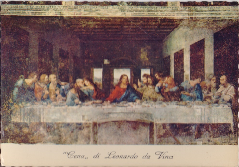 Cenacolo Vinciano. Milano. Viaggiata 1982