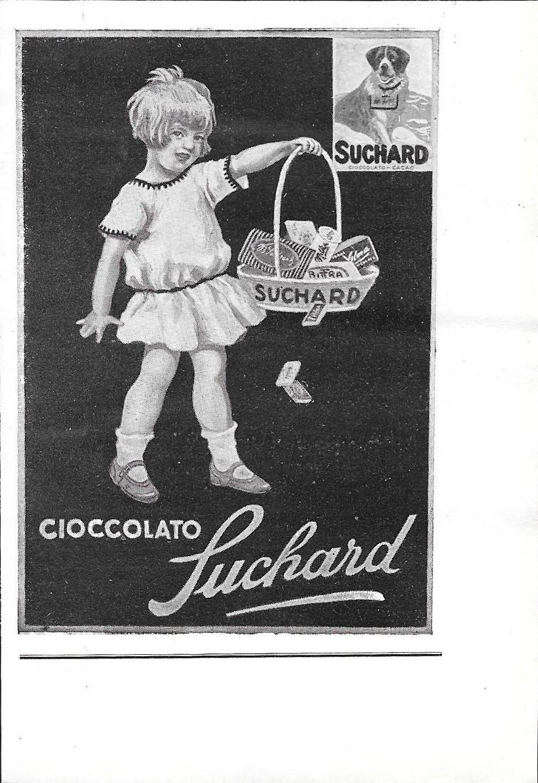 Cioccolato Suchard. Advertising 1930