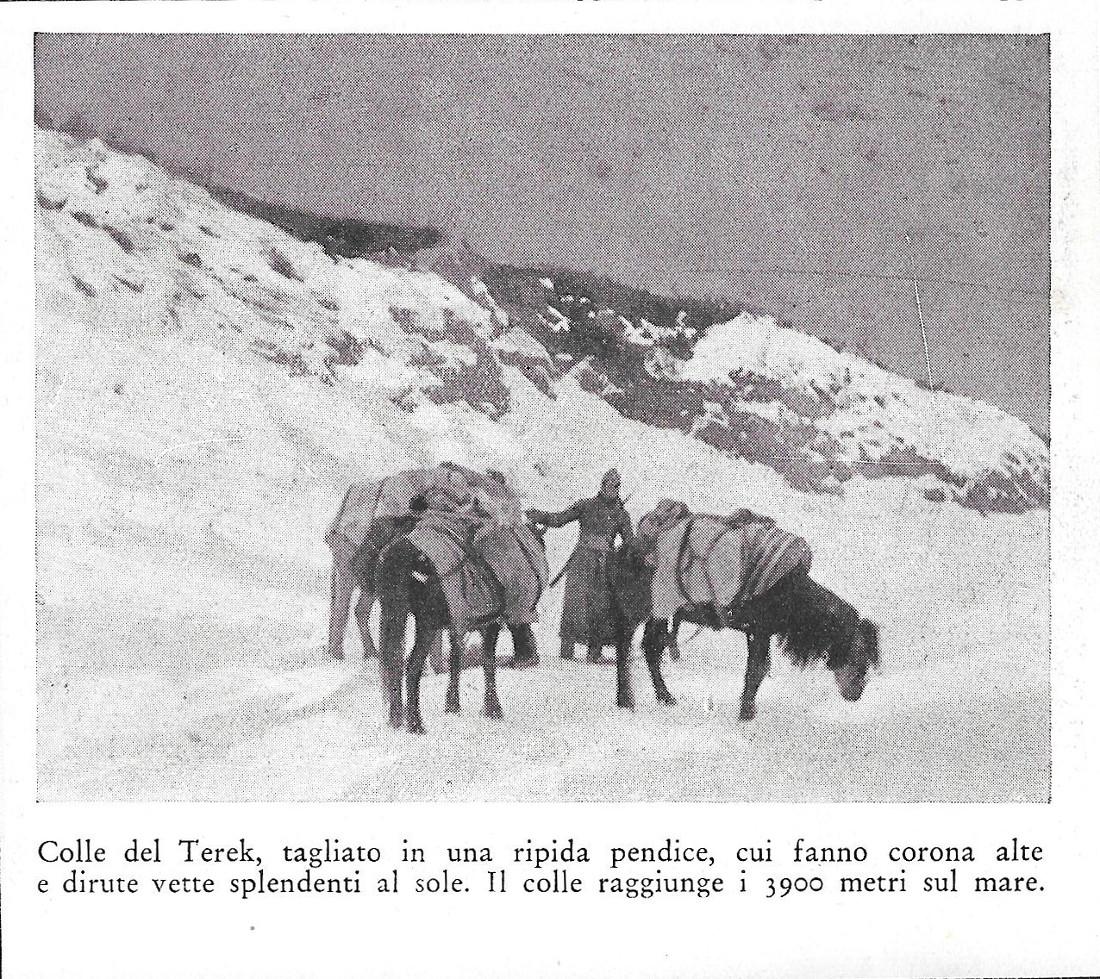 Colle del Terek. Stampa 1934