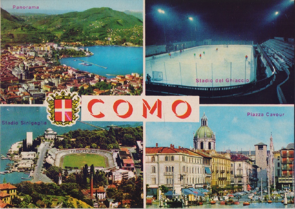 Como. Vedutine. Viaggiata 1982