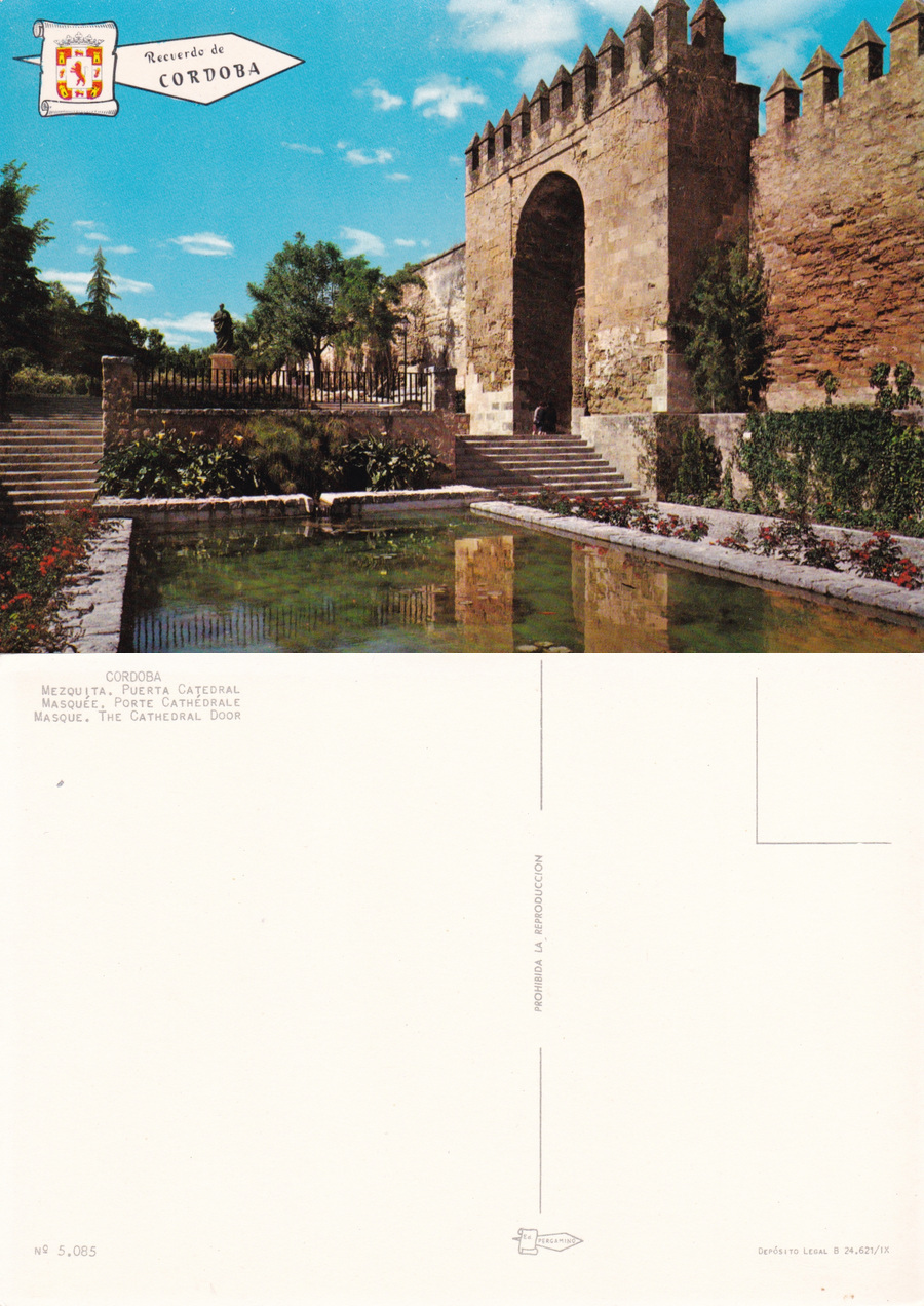 Cordoba. Mezquita. Puerta Catedral. Non viaggiata