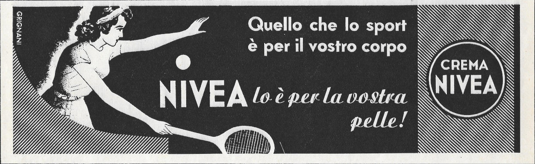Crema Nivea - Advertising 1939