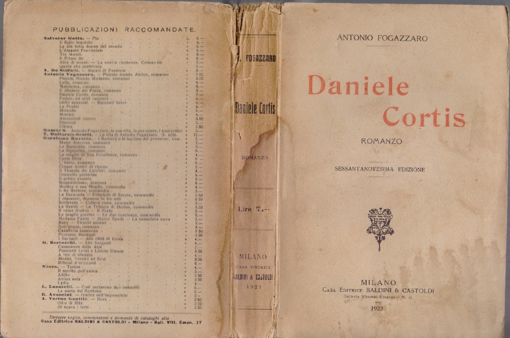Daniele Cortis - Antonio Fogazzaro
