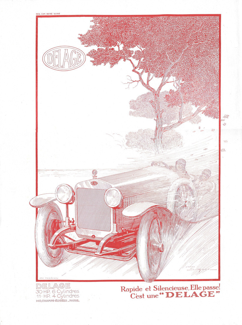 Delage (Marechal) - Advertising 1924