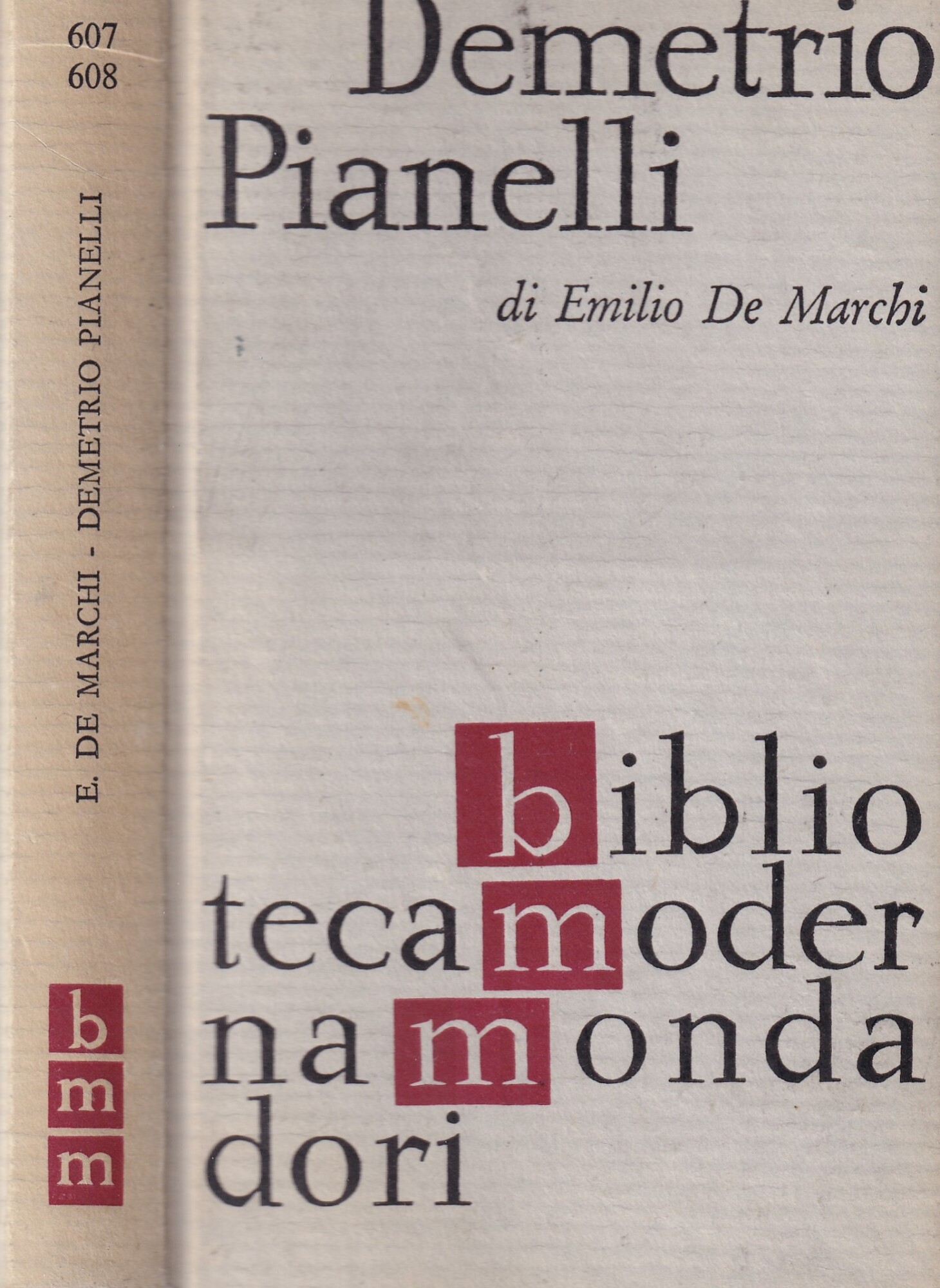 Demetrio Pianelli. Biblioteca Moderna