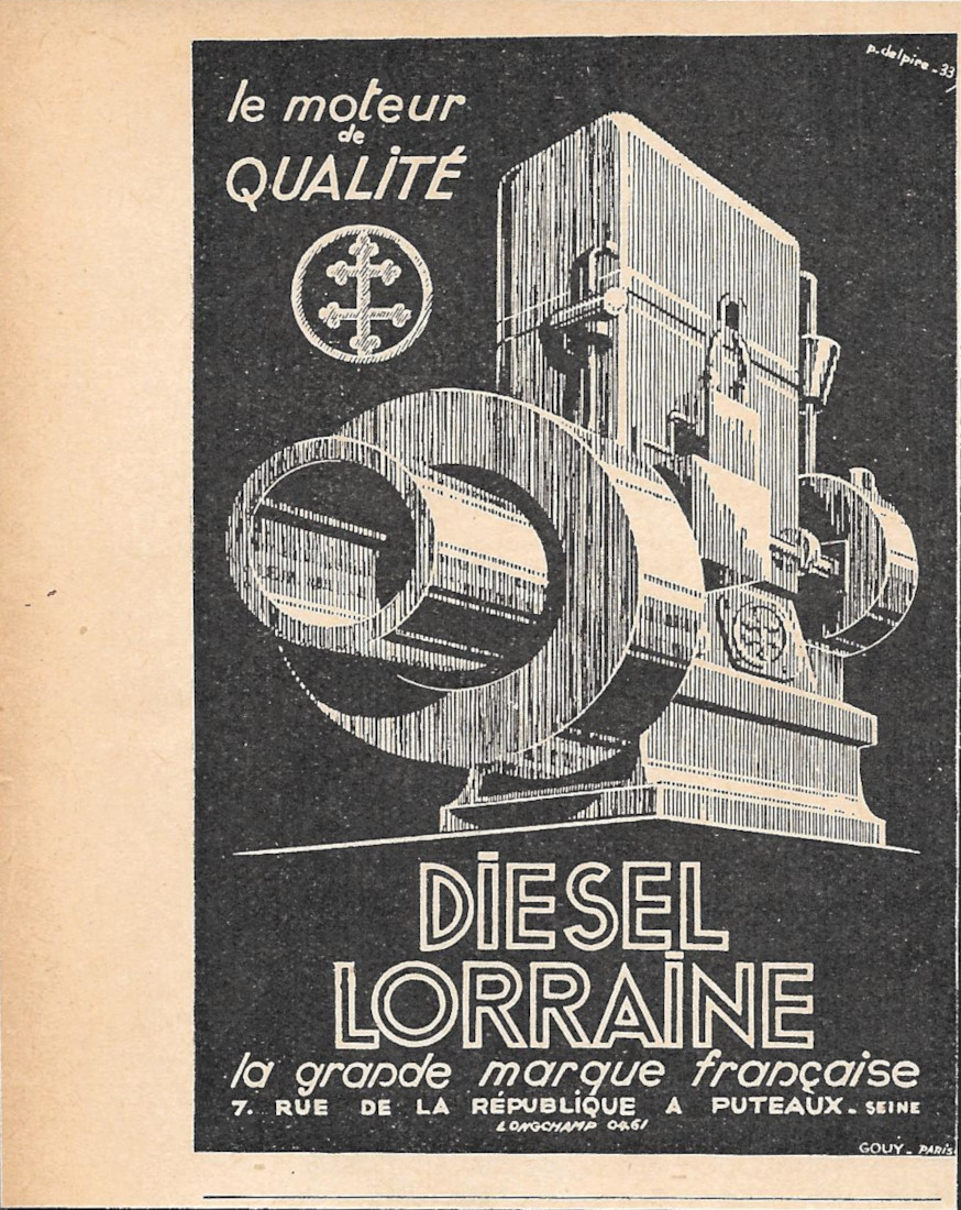 Diesel Lorraine le moteur de qualité - Immagine 1934