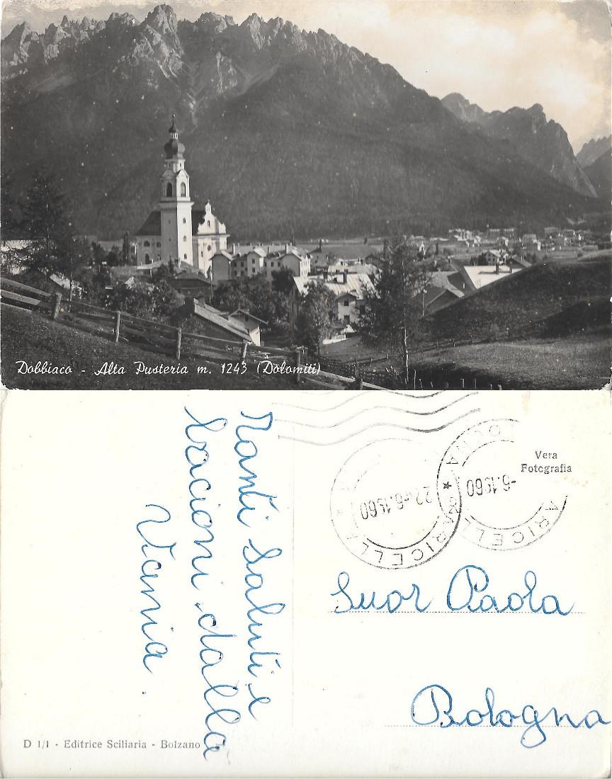Dobbiaco. Alta Pusteria. Non viaggiata