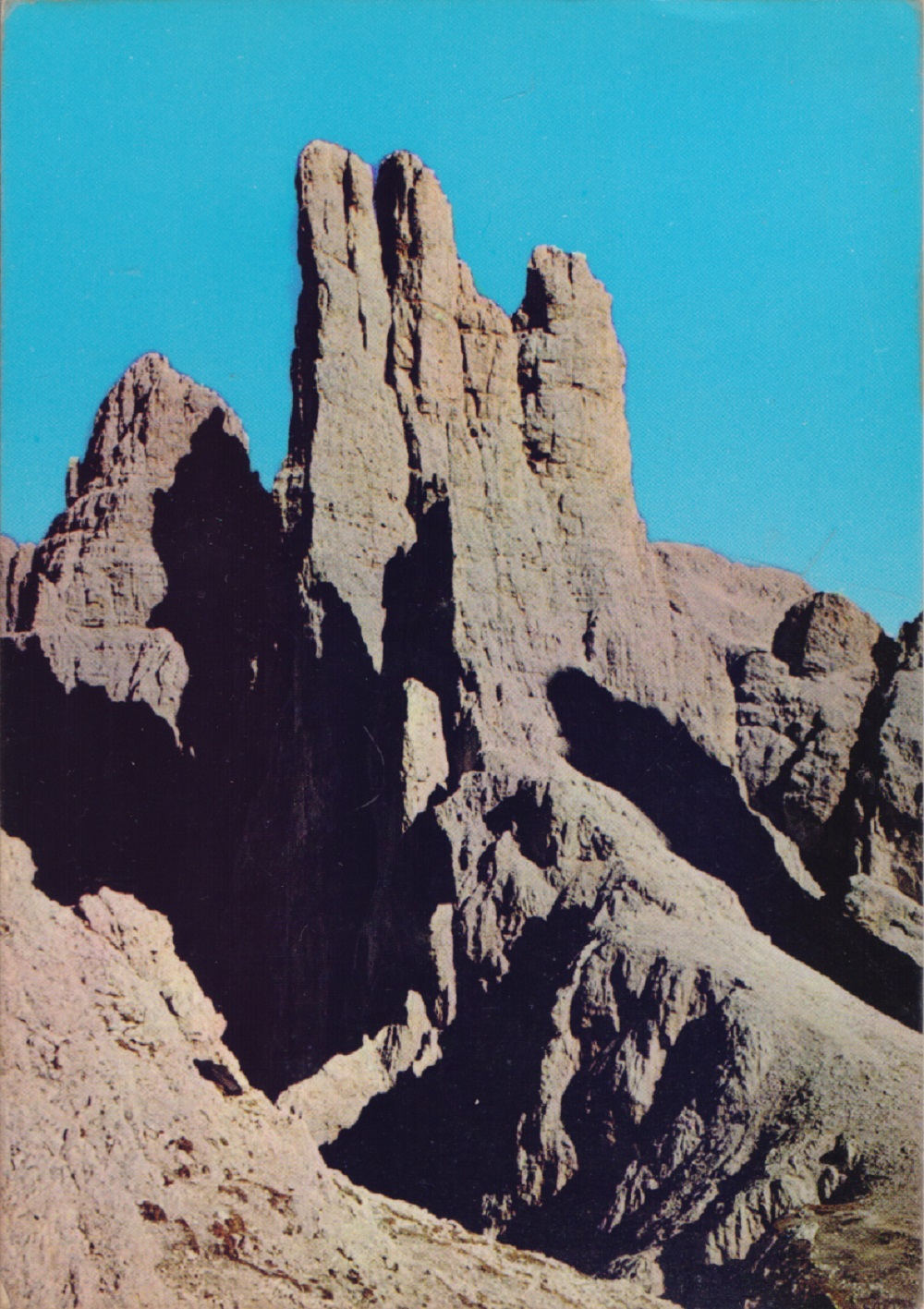 Dolomiti. Gruppo del Catinaccio . Viaggiata 1989