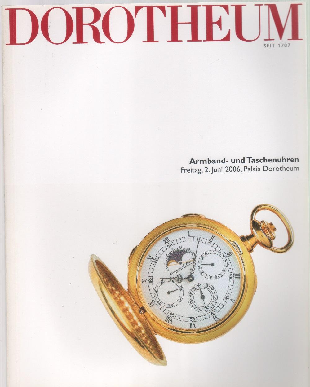 Dorotheum. Armband und Taschenuhren. 2006
