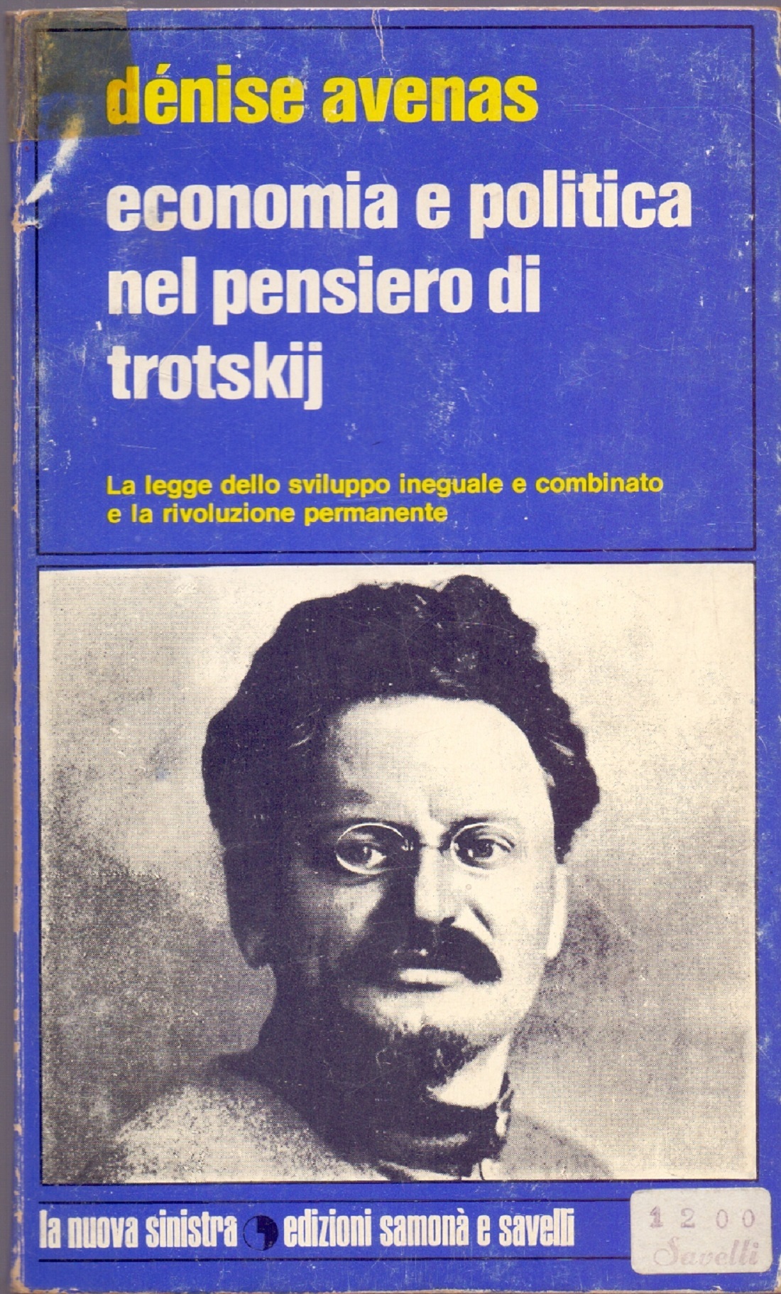 Economia e politica nel pensiero di Trotskij - Denise Avenas