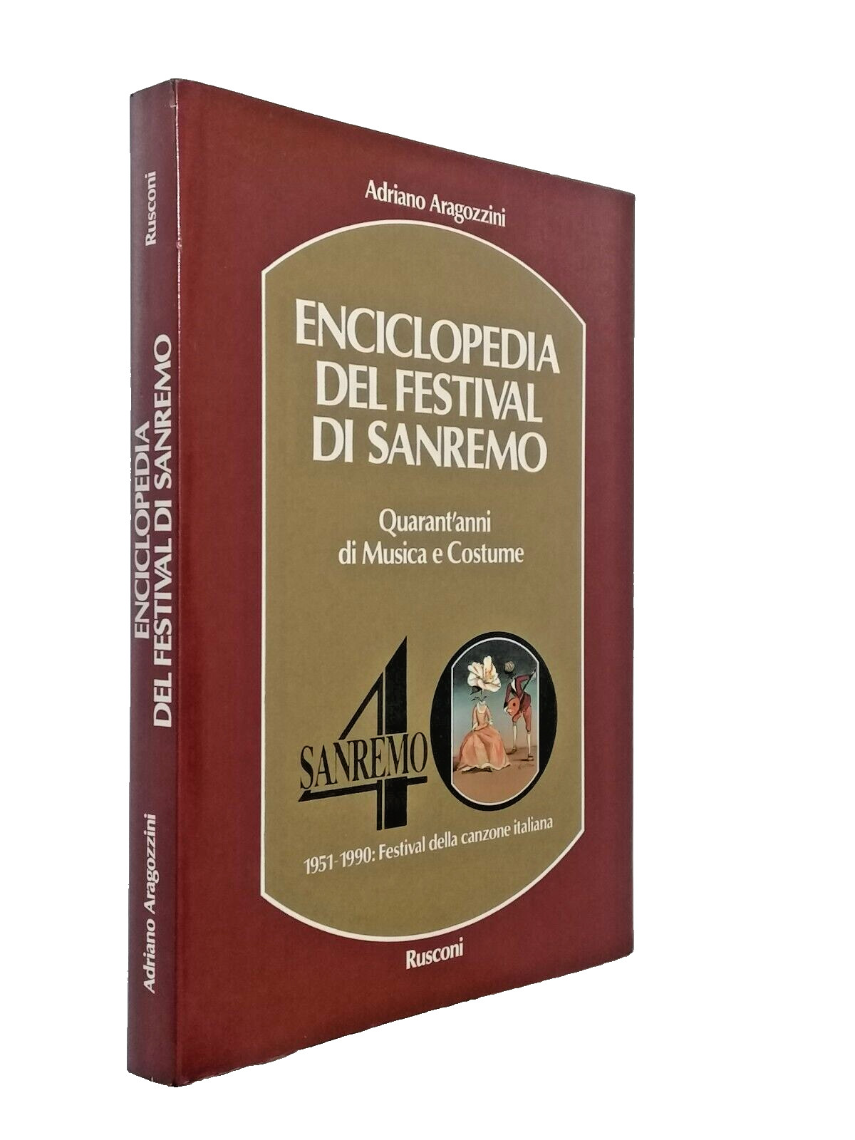 Enciclopedia Del Festival Di Sanremo Libro Aragozzini Rusconi Prima Edizione