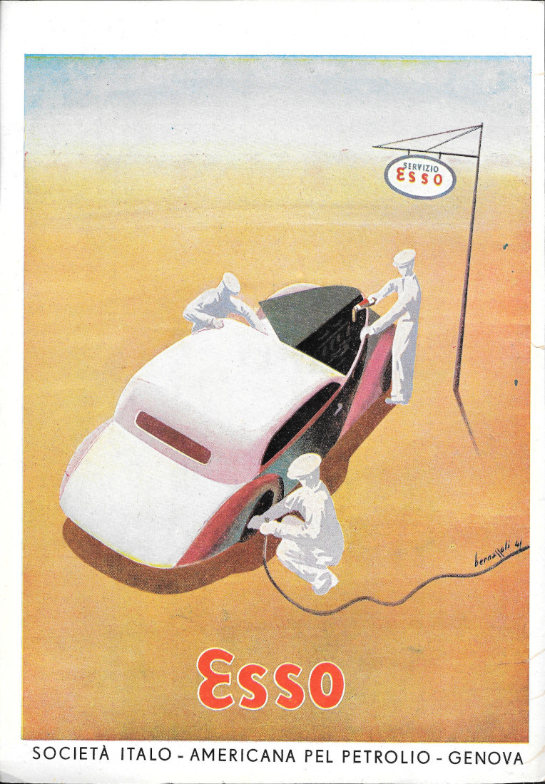 Esso. Ill. Dario Bernazzoli - Advertising 1941