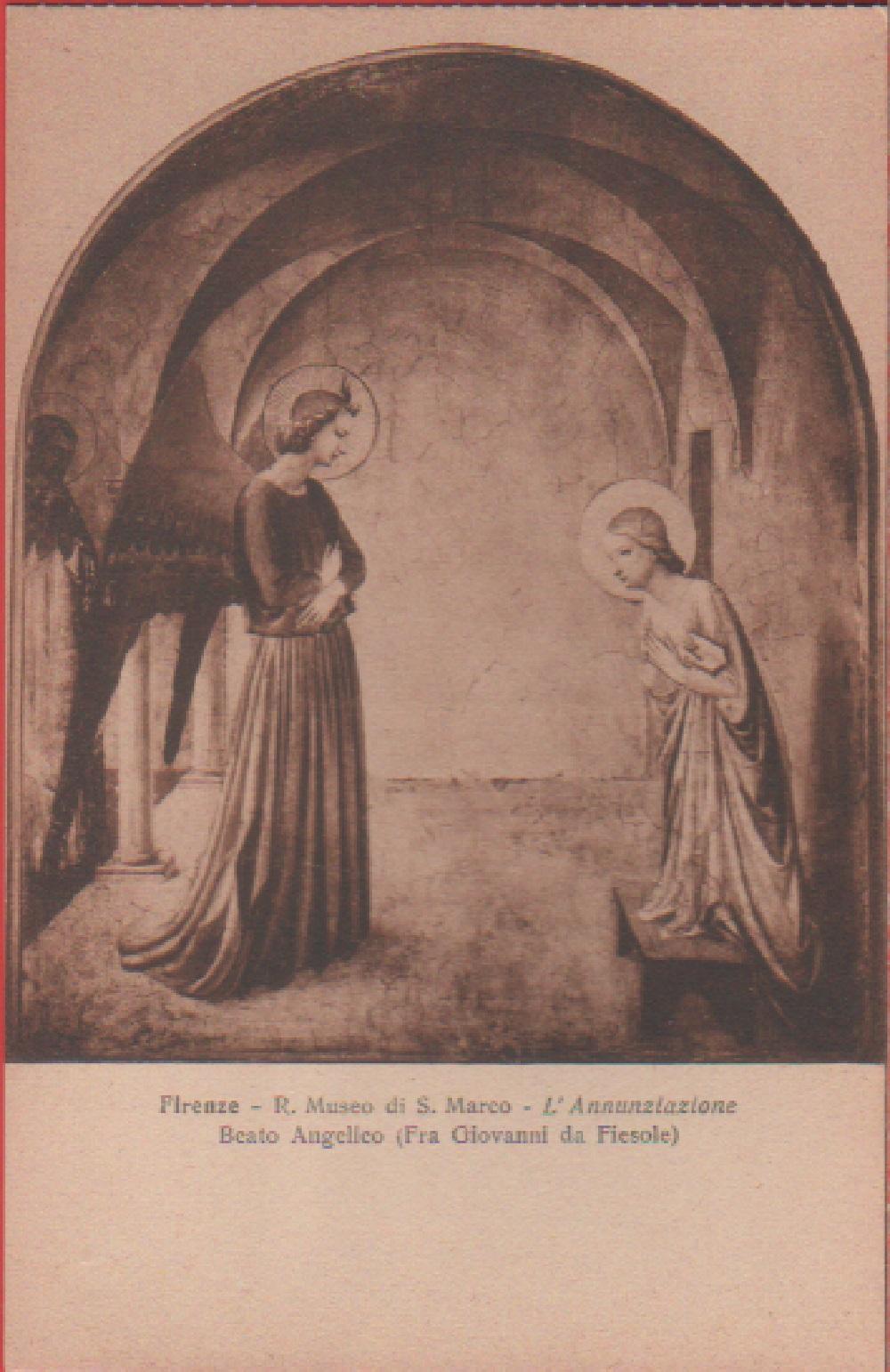 Firenze. R. Museo di S.Marco. L'assunzione. Non viaggiata