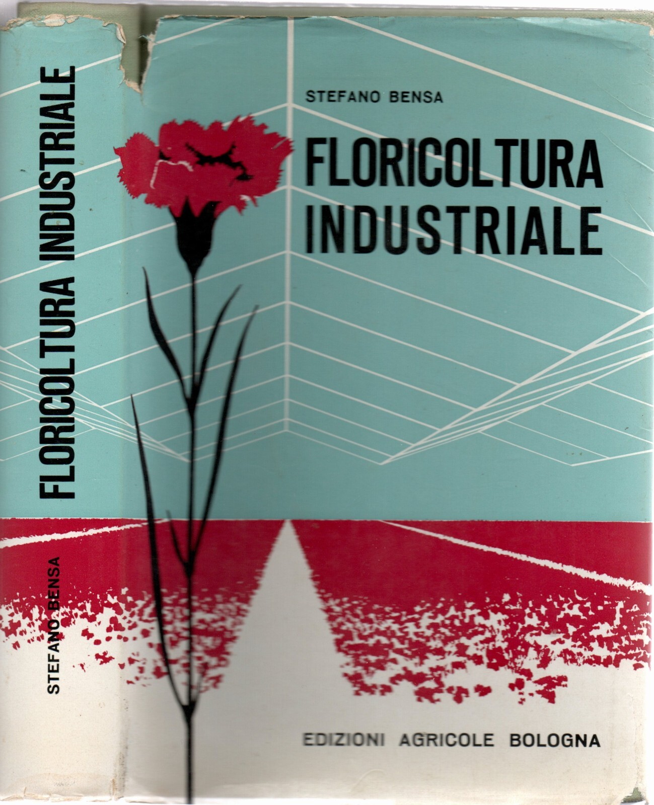 Floricoltura Industriale Libro Stefano Bensa Edizioni Agricole Prima Edizione 66