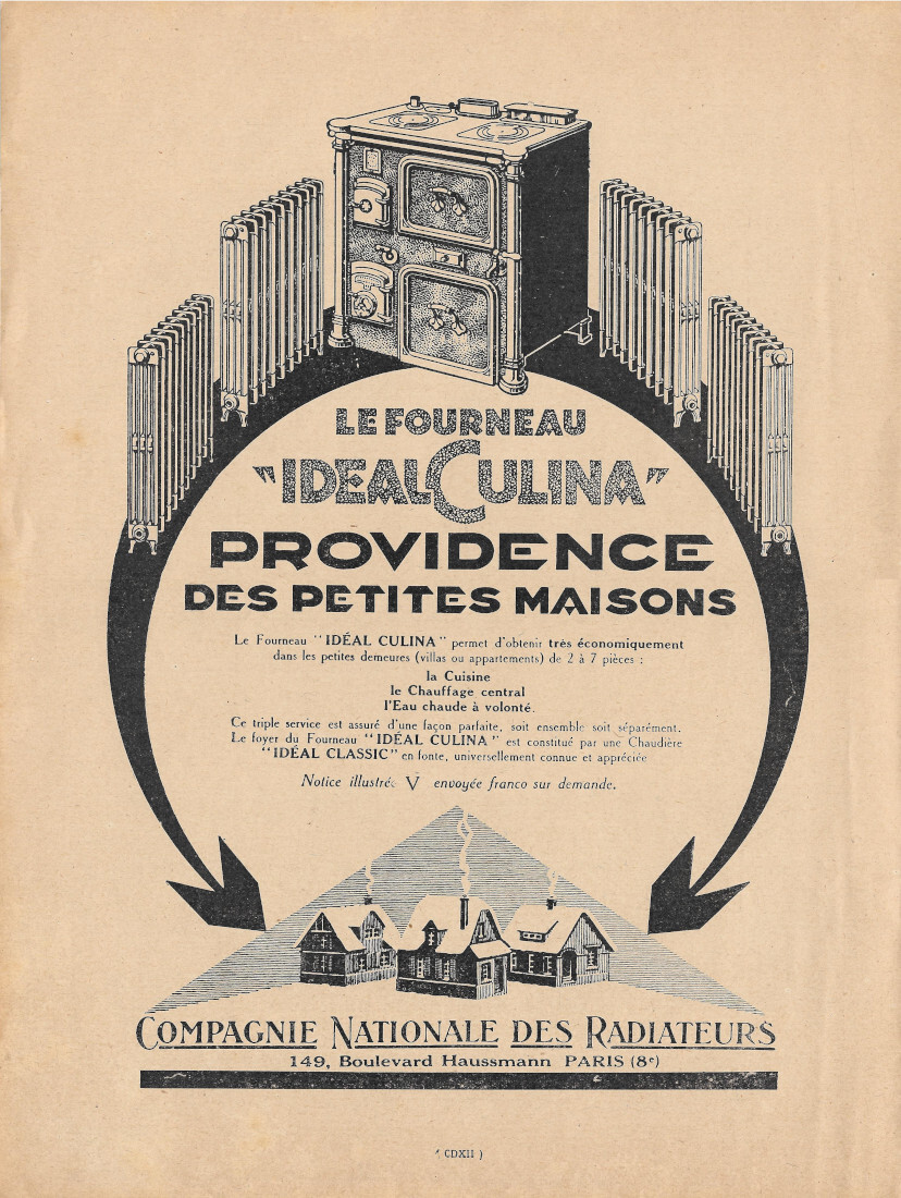Forneau Idealculina Providence / Thomson Houston chauffe-bain electrique - Advertising …