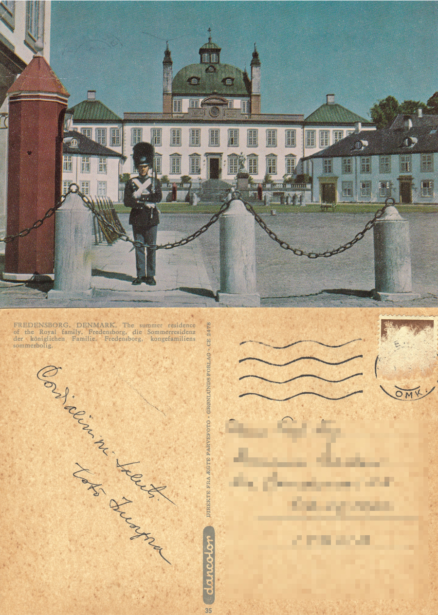 Fredensborg (Denmark) The summer residence of the Royal family. Viaggiata