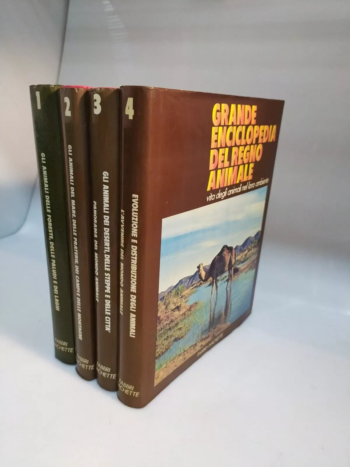 FREDERICK GRANDE ENCICLOPEDIA DEL REGNO ANIMALE COMPLETO 4 VOLUMI FABBRI …