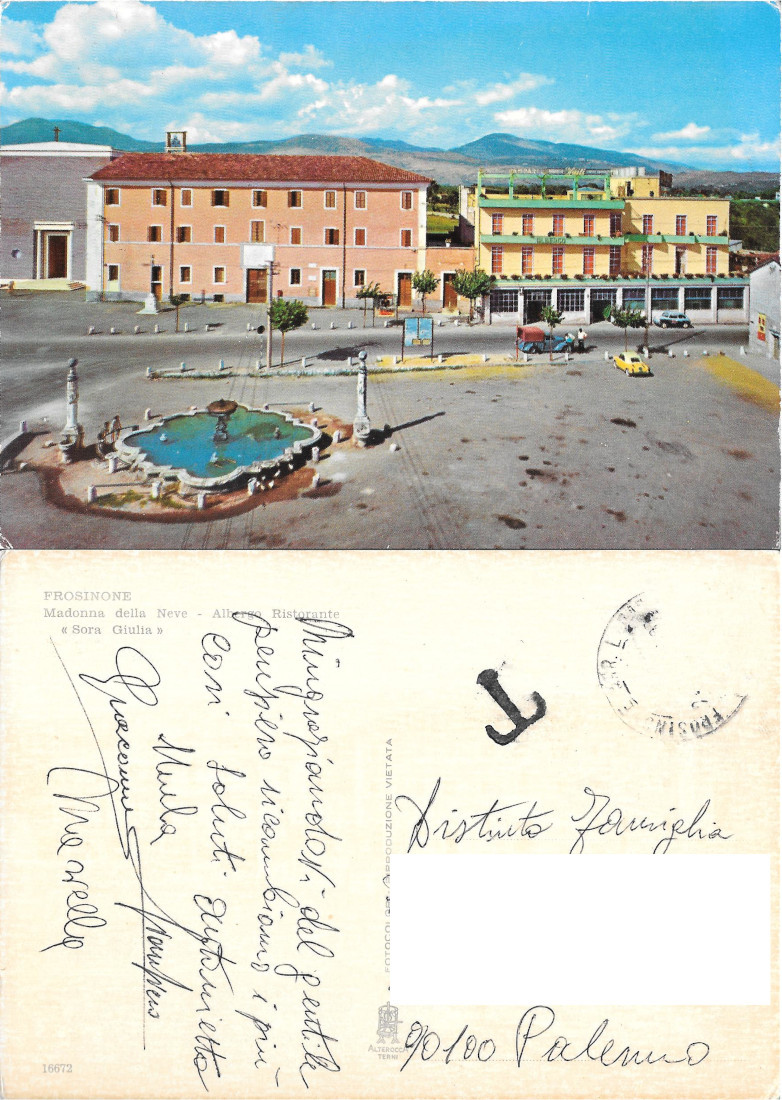 Frosinone. Madonna della Neve. Albergo Ristorante Sora Giulia - Viaggiata