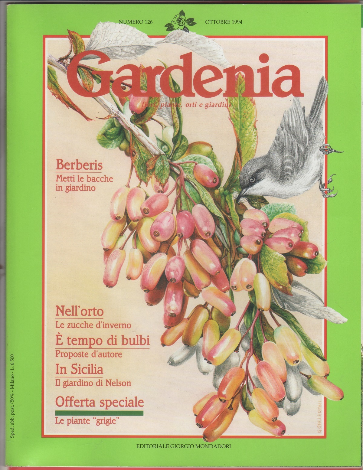 Gardenia rivista. n. 126. Ottobre 1994