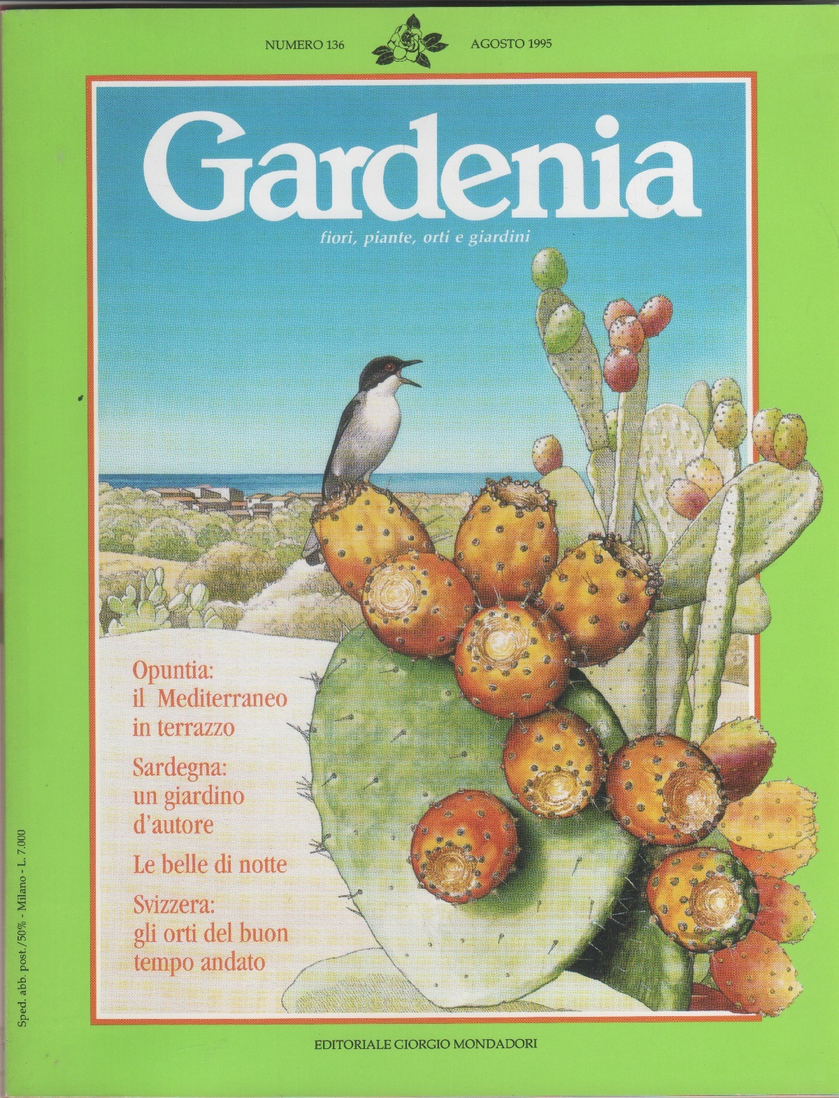 Gardenia rivista. n. 136. Agosto 1995