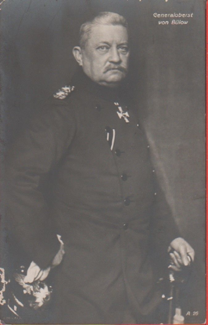 Generale von Bulow. Fotografica. Non viaggiata. No copy