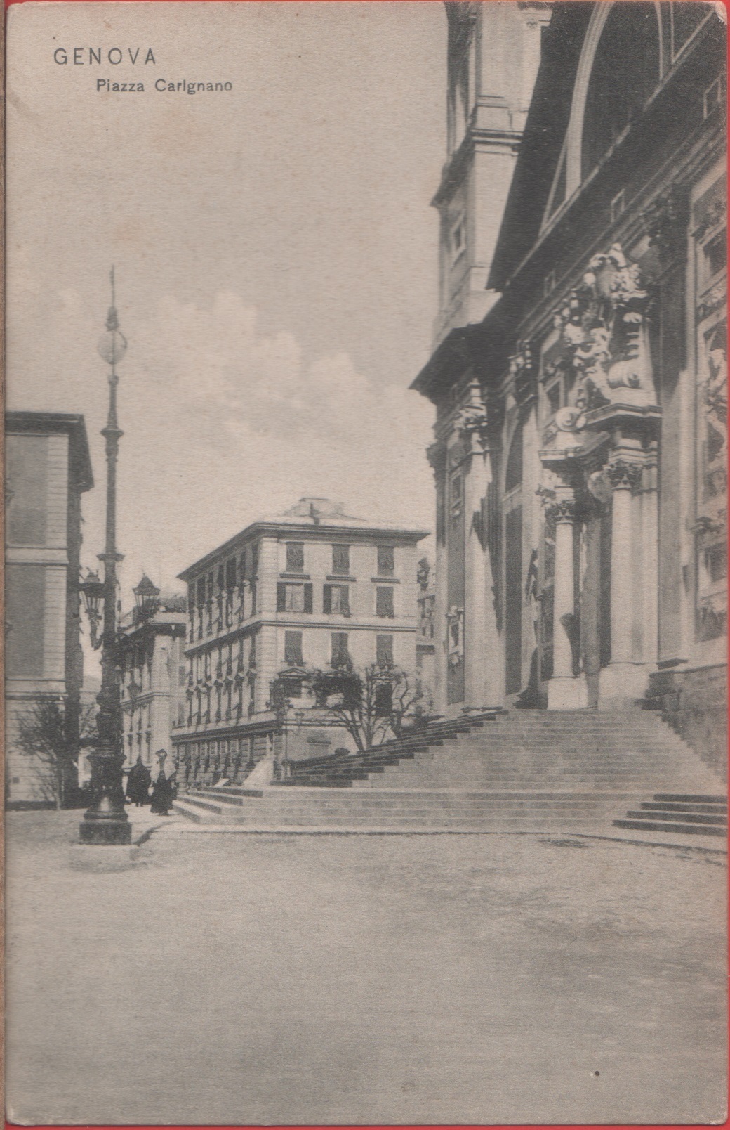 Genova. Piazza Carignano. Non viaggiata