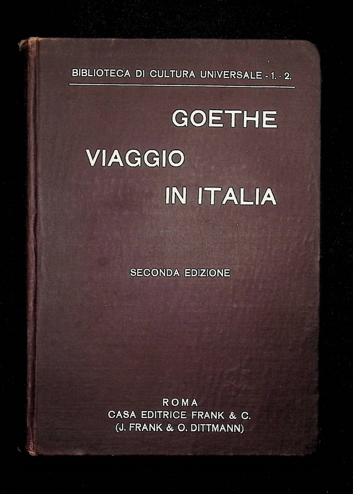 Goethe Viaggio in Italia